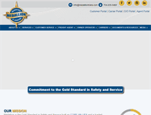 Tablet Screenshot of medalliontrans.com